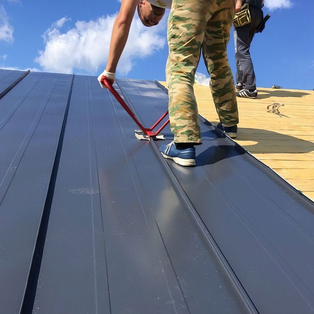 Монтаж фальцевой кровли в Барнауле и Алтайском крае